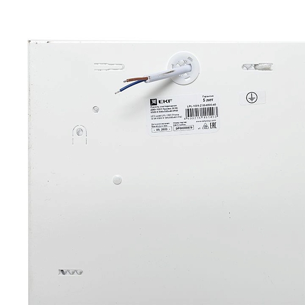 Панель светодиодная ДВО-1001 Опал 30Вт 6500К 595x595x40 IP40 EKF