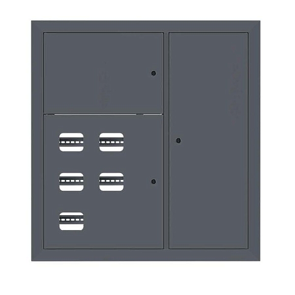 Щит этажный 5 кв. RAL7016 (1000x950x150) EKF PROxima