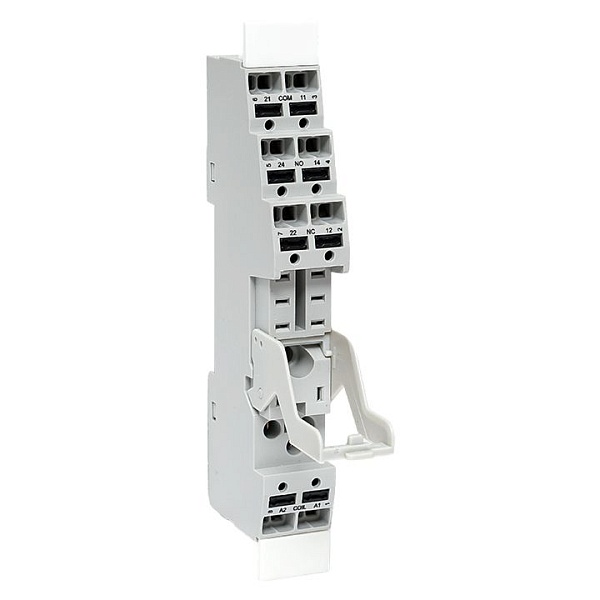 Разъем для реле РM5 22/2 Push-in AVERES EKF