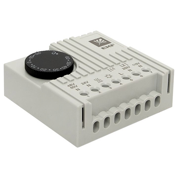 Термостат NO/NC (охлаждение/обогрев) на DIN-рейку 5-10A 230В IP20 EKF PROxima