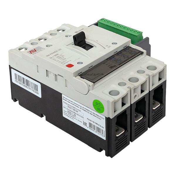 Выключатель автоматический в литом корпусе AV-POWER-1/3 160А 50кА ETU2.2 EKF