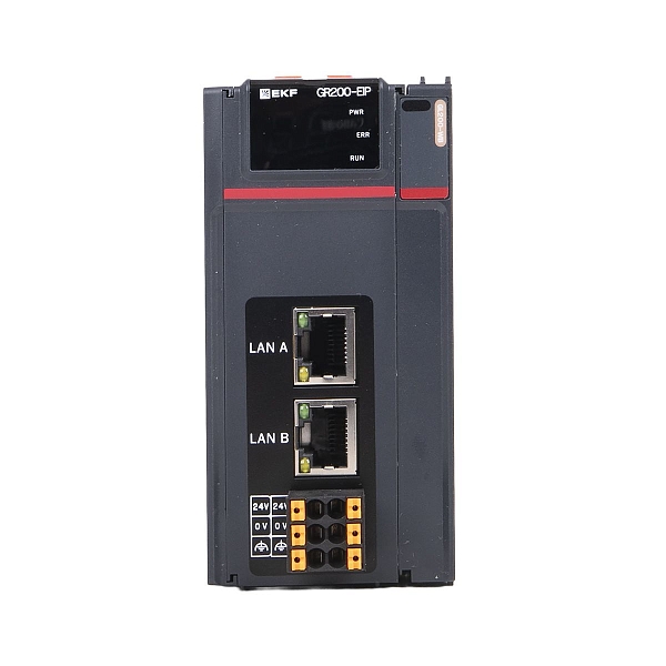 Модуль сетевой удалённого расширения ввода и вывода EtherNET IP GR200-EIP D-CARD EKF