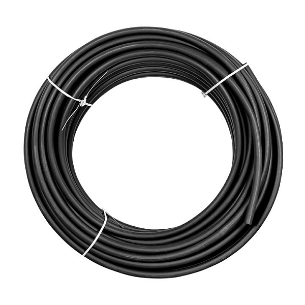 Труба гладкая ПНД жесткая d32 мм (100 м) черная EKF-Plast