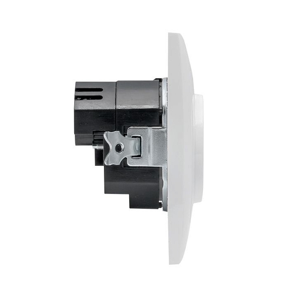Валенсия розетка 1-местная с/з 16А белая с защ. штор. с 2 USB 2,1А EKF
