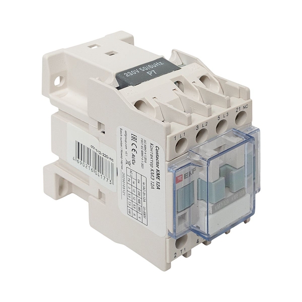 Контактор КМЭ-1 12А 1NC 230В AC EKF
