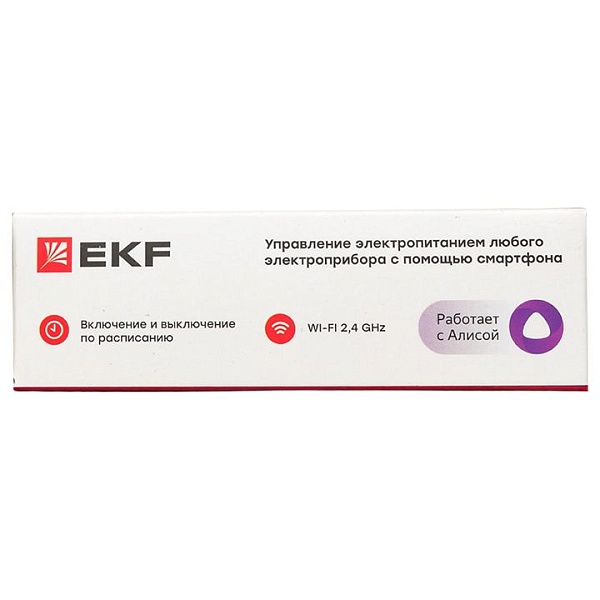 Умное реле 10А Wi-FI EKF Connect
