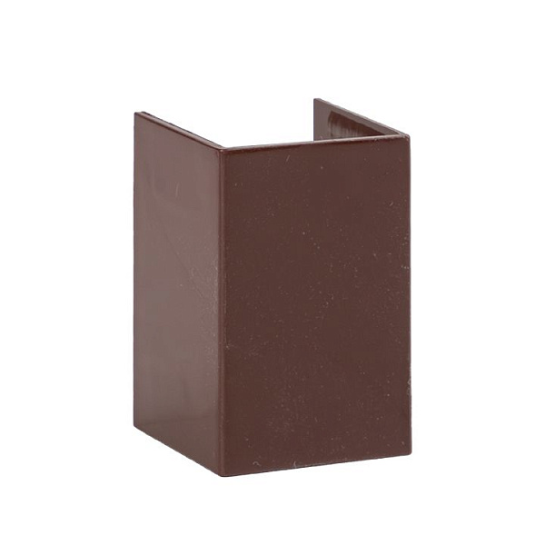 Соединитель (25x25) (4 шт) темное дерево EKF-Plast 
