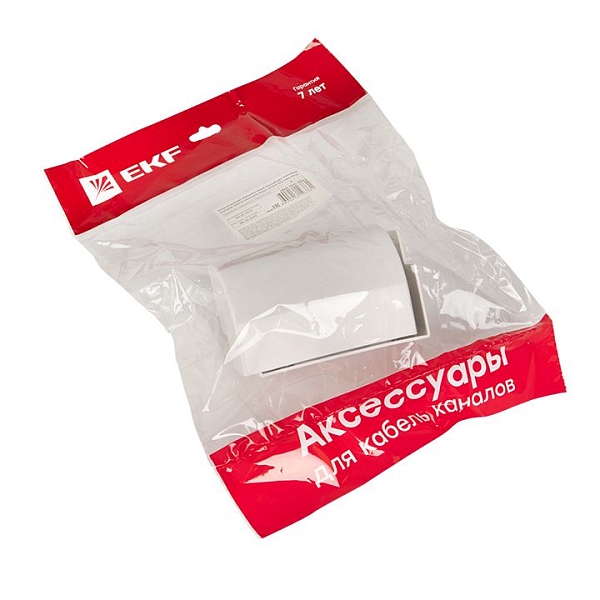 Угол внешний (100x40) (2 шт) белый EKF-Plast 
