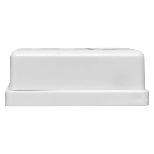 Розетка настенная TERACOM Cat.5E неэкранированная 1 порт RJ-45 Dual IDC белая