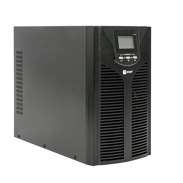 Источник Бесперебойного Питания двойного преобразования E-Power SW900Pro-TB 2000 ВА/1800 Вт, напольный, c АКБ 6x12В_7 Ач, RS232,USB, 4x Schuko