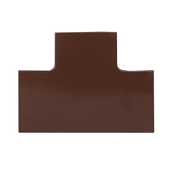 Угол T-образный (25x25) (4 шт) темное дерево EKF-Plast 