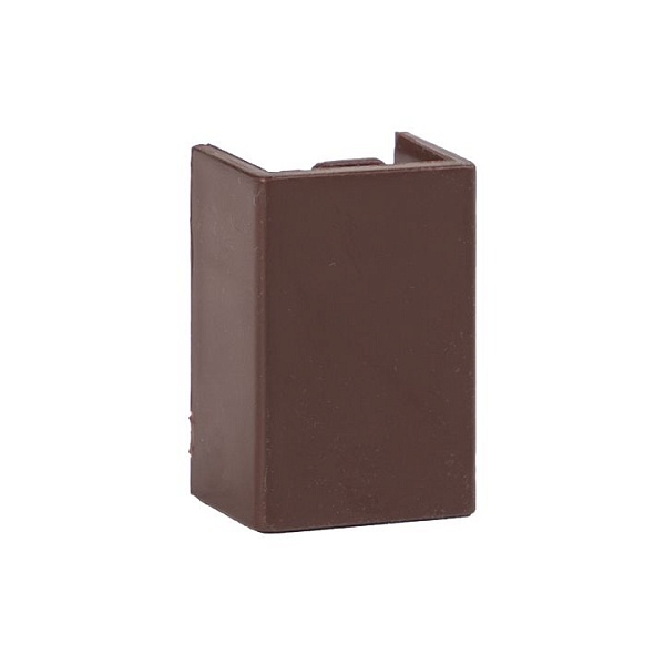 Соединитель (15x10) (4 шт) темное дерево EKF-Plast 