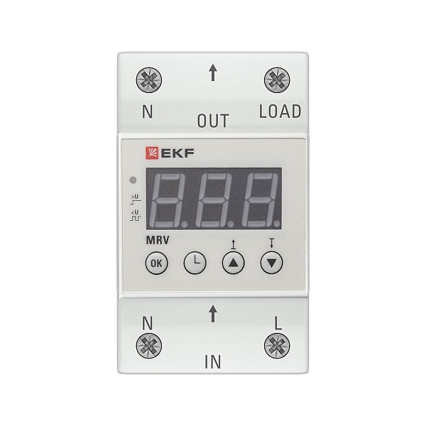 Реле напряжения с дисплеем MRV 63A EKF PROxima