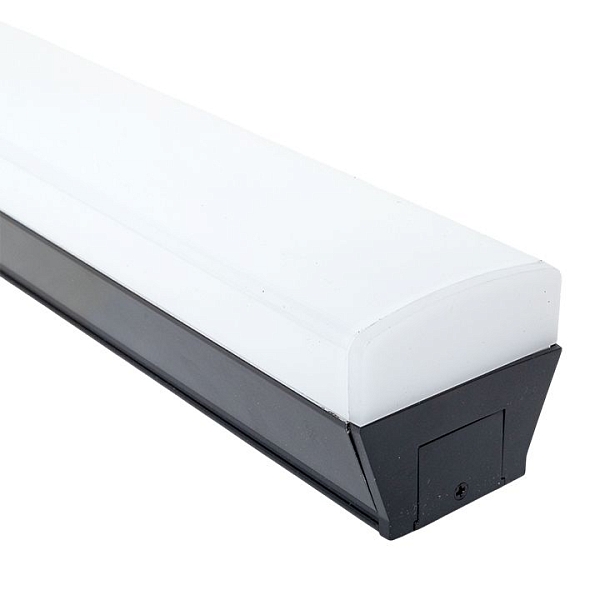 Светильник светодиодный линейный ДБО-60 черный 24Вт 6500К 590x65x70 IP20 LUMA EKF