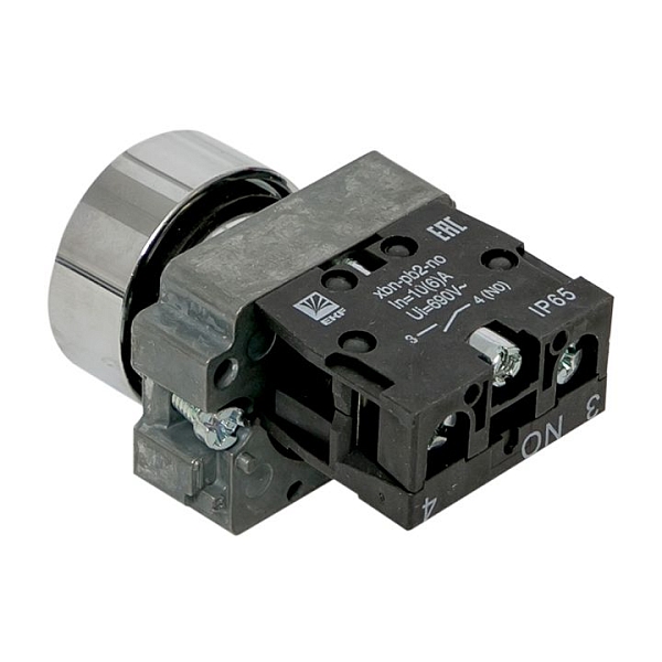 Кнопка BA21 черная NO IP65 EKF PROxima