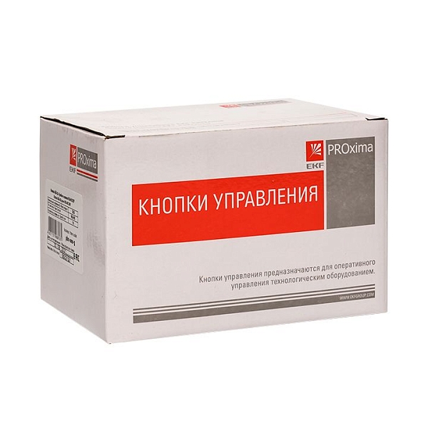Кнопка AEA-22 белая NO+NC Грибок EKF PROxima