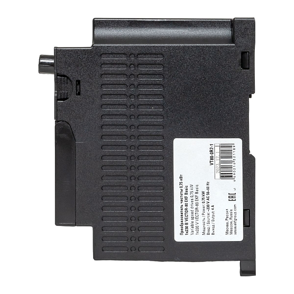 Преобразователь частоты 0,75 кВт 1x230В VECTOR-80 EKF Basic