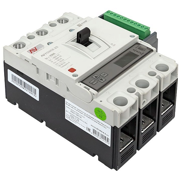 Выключатель автоматический в литом корпусе AV-POWER-2/3 250А 50кА ETU6.2 EKF