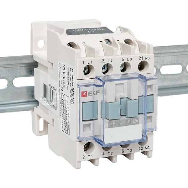 Контактор КМЭ-1 12А 1NC 230В AC EKF