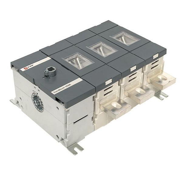Рубильник 1250A 3P без рукоятки управления TwinBlock EKF 