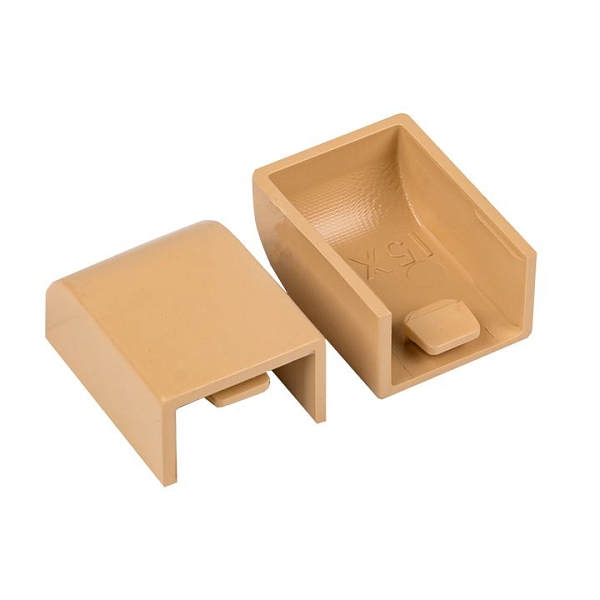 Заглушка (15x10) (4 шт) светлое дерево EKF-Plast 
