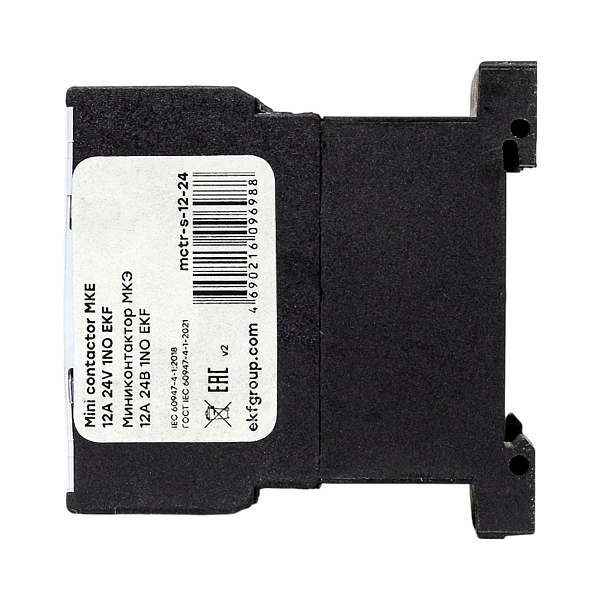 Миниконтактор МКЭ 12А 24В 1NO EKF PROxima