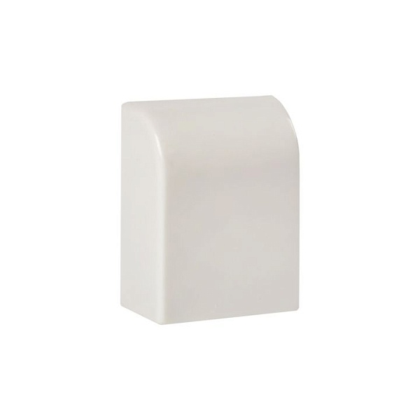 Заглушка (15x10) (4 шт) белая EKF-Plast 
