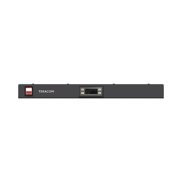 Блок охлаждения TERACOM PRO 1U 2 вентилятора с выключателем и электронным термостатом чёрный