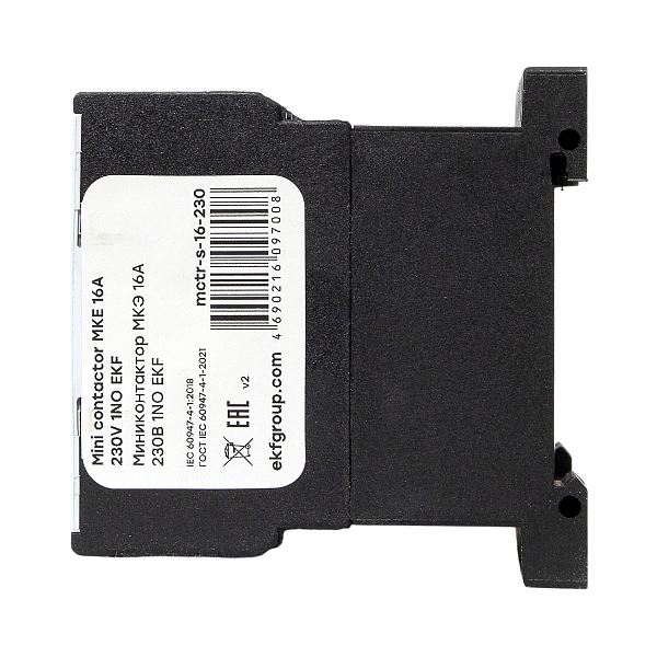 Миниконтактор МКЭ 16А 230В 1NO EKF PROxima