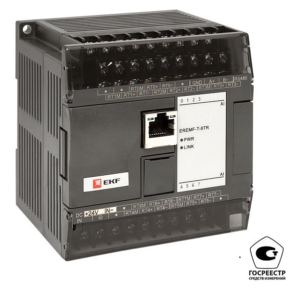 Модуль ввода термосопротивлений EREMF 8 PRO-Logic EKF (с поверкой)