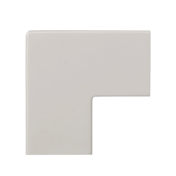 Поворот 90 гр. (20x10) (4 шт) белый EKF-Plast 