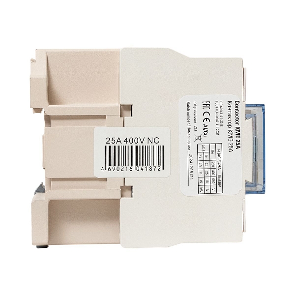 Контактор КМЭ-2 25А 1NC 400В AC EKF