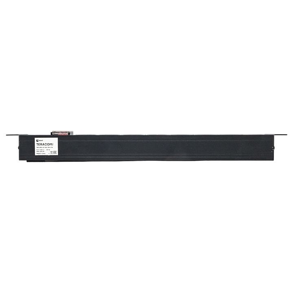 Блок розеток PDU TERACOM PRO 19" 1U 10А/250В 7 розеток Schuko с выключателем без шнура питания входной разъем C14 корпус алюминий черный