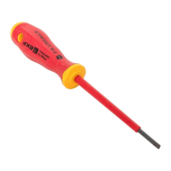 Отвертка Professional SL2.5x0.4 мм VDE 1000В EKF
