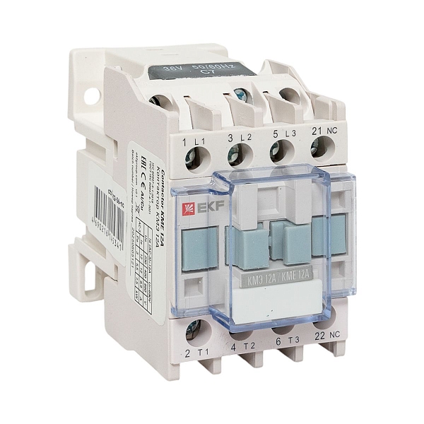 Контактор КМЭ-1 12А 1NC 36В AC EKF