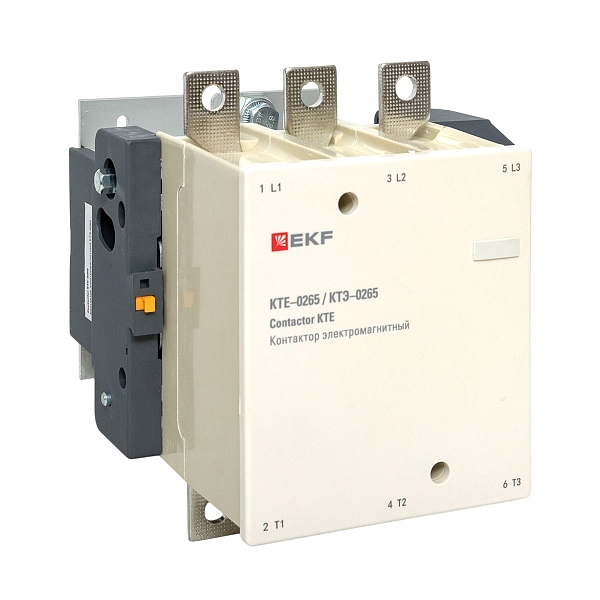 Контактор КТЭ-1 265А 1NO 400В AC EKF