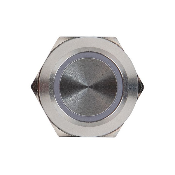 Кнопка S-Pro67 19 мм с фикс. с синей подсв. 24В EKF PROxima