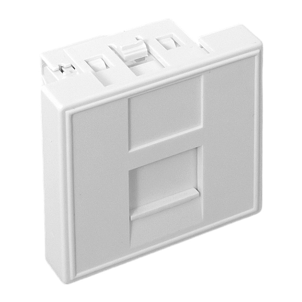 Розетка RJ45 кат. 6, 2 модуля EKF
