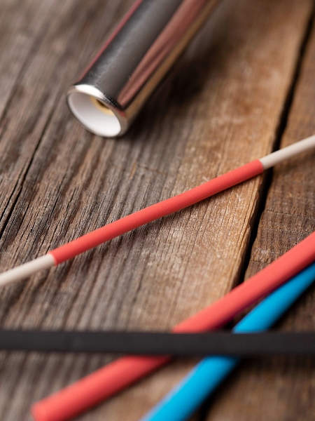 Набор ТУТ нг: 6 цветов по 5шт. Разного диаметра (1/0,5; 1,5/0,75; 2/1; 2,5/1,25; 3/1,5) 100мм. EKF PROxima