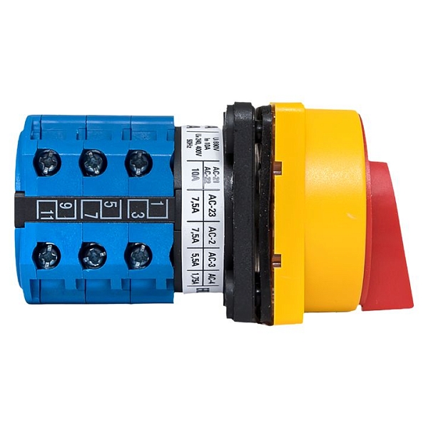 Переключатель кулачковый ПК-1-23 10А 3P "1-0-2" с блокировкой IP65 EKF PROxima