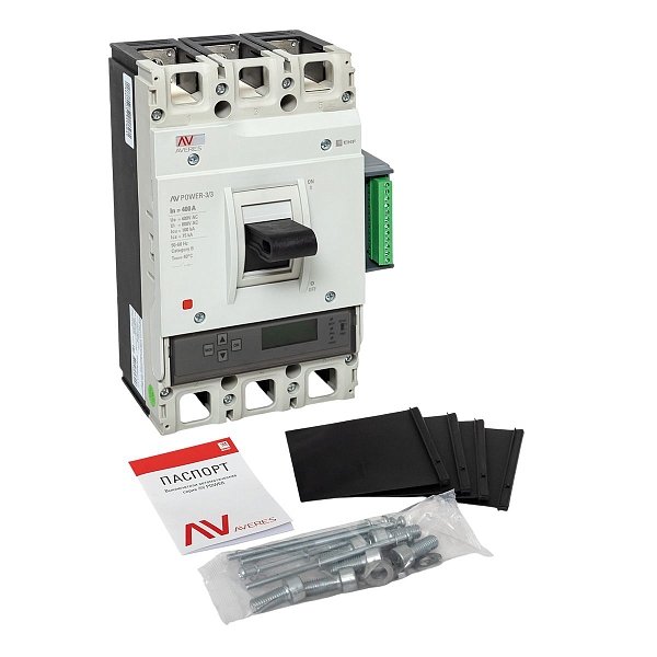 Выключатель автоматический в литом корпусе AV-POWER-3/3 400А 100кА ETU6.2 EKF