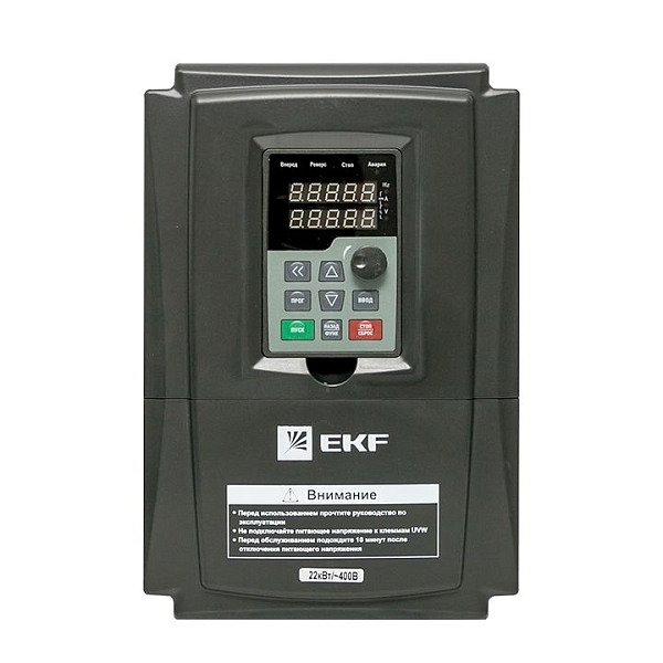 Преобразователь частоты 22/30кВт 3x400В с торм. модулем VECTOR-100 EKF PROxima