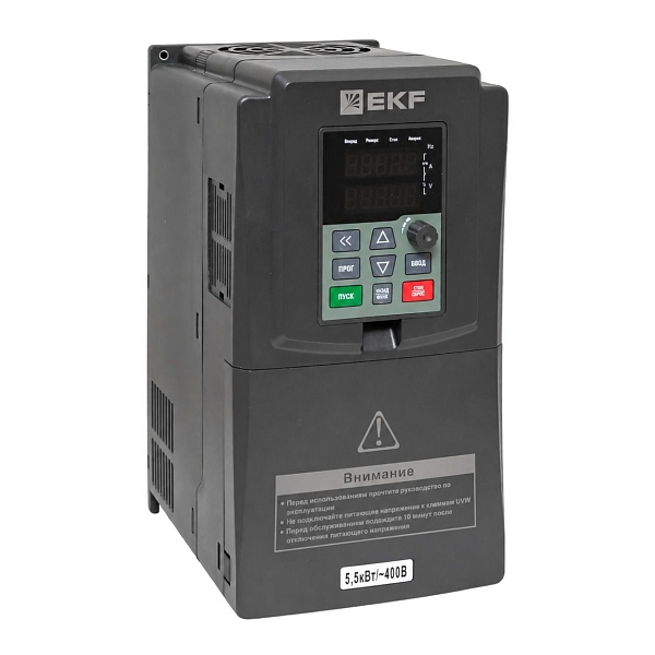 Преобразователь частоты 5,5/7,5кВт 3x400В VECTOR-100 EKF PROxima