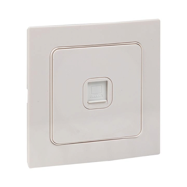 Стокгольм Механизм Розетки RJ-45 1-местной белый EKF