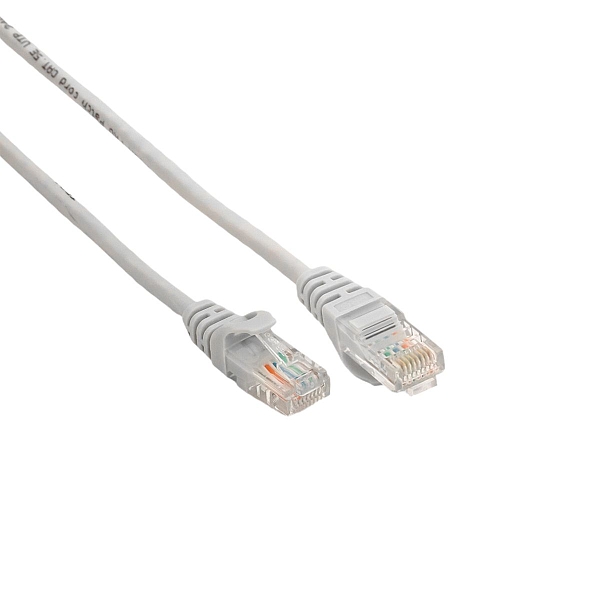Патч-корд TERACOM PRO Cat.5E неэкранированный UTP оболочка PVC серый (0,5м)