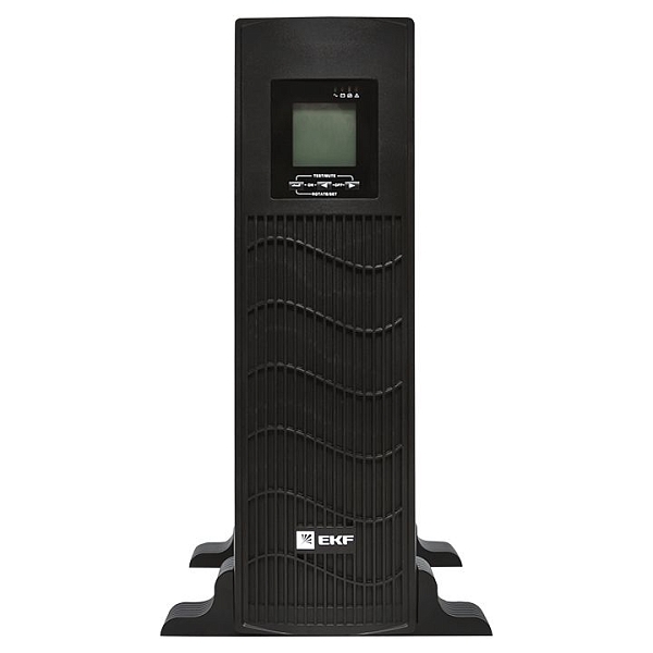 Источник Бесперебойного Питания Линейно-интерактивный E-Power PSW 600 3000 ВА / 2400 Вт , для монтажа в стойку, c АКБ 4x12В_9 Ач LCD, 6xC13,USB,RJ45