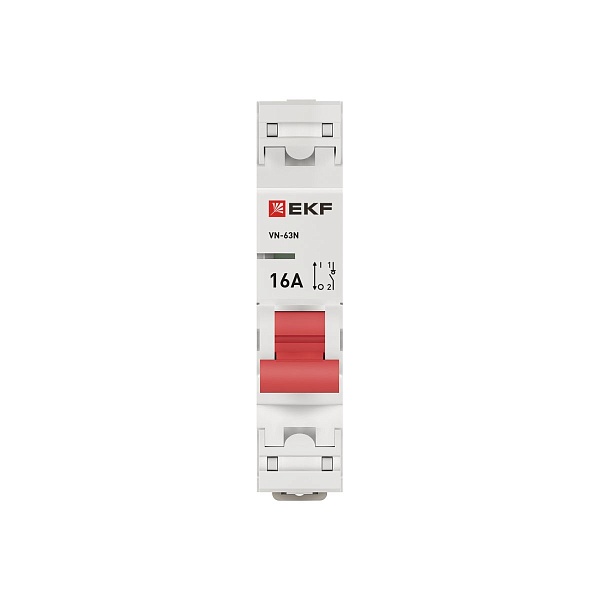 Выключатель нагрузки ВН-63N 1P 16А PROXIMA EKF 