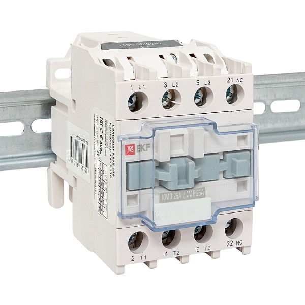 Контактор КМЭ-2 25А 1NO 110В AC EKF