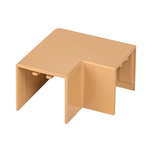 Поворот 90 гр. (25x25) (4 шт) светлое дерево EKF-Plast 