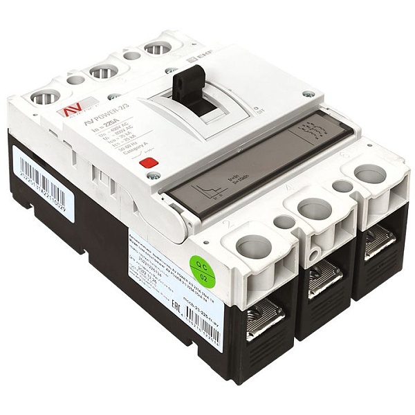 Выключатель автоматический в литом корпусе AV-POWER-2/3 225А 35кА TR EKF